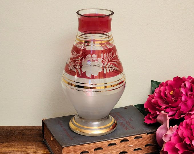 Bohemia Crystal Czech Glass Vase