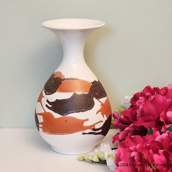 Royal Haeger Mid Century “Earth Wrap” Vase – Modernist Statement Piece