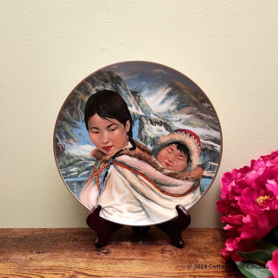 Nori Peter “Northern Lullaby” Collector Plate – 1978 Limited Edition, Autographed by Artist