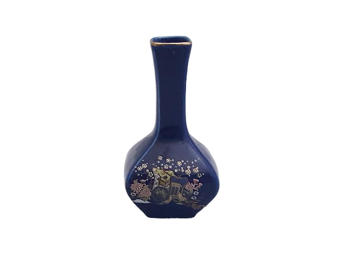 Angela Fine Cobalt Japan Vase Miniature for Modern Home Decor & Gifts