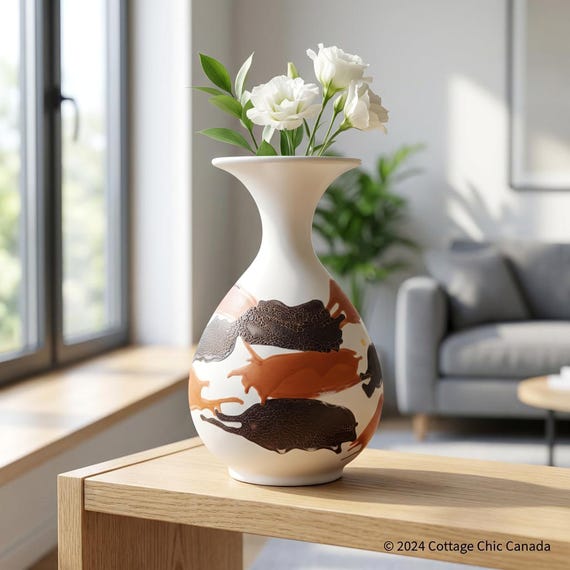 Royal Haeger Mid Century “Earth Wrap” Vase – Modernist Statement Piece USA