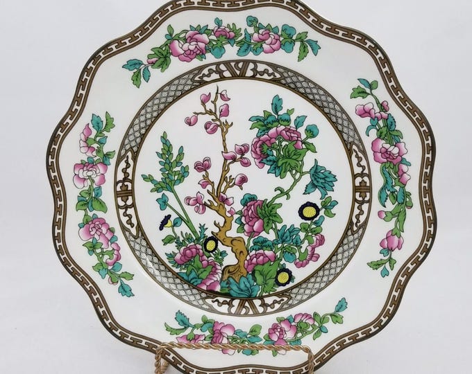 Coalport Indian Tree 10 1/2" Dinner Plate, English Fine Bone China