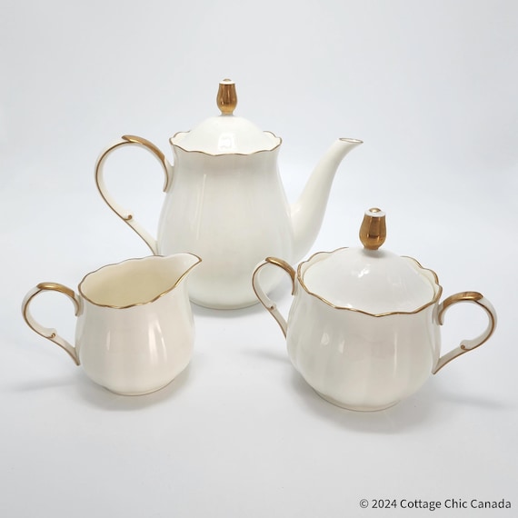 Mikasa 24 Karat Fine Bone China Mini Coffee Tea Service Set
