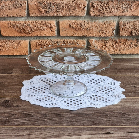 EAPG Pedestal Cake Stand from the 19th Century