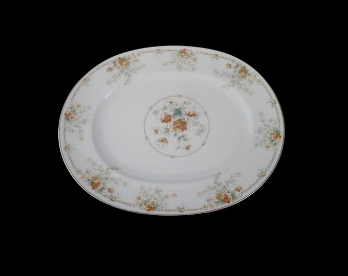 Noritake Roundelay Fine Bone China 13" Oval Serving Platter