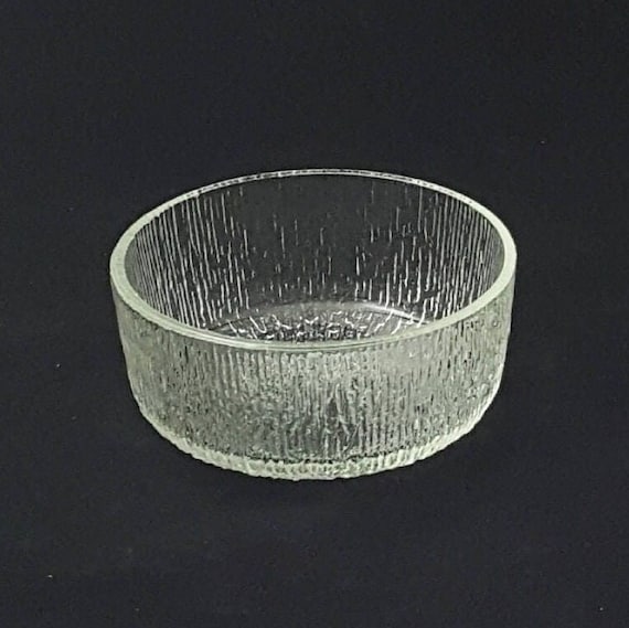 Indiana Glass Crystal Ice Fruit Dessert Bowl Dish