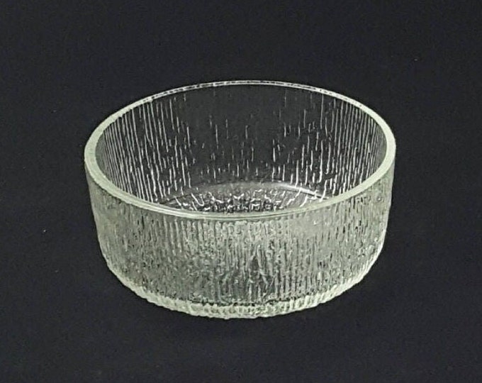 Indiana Glass Crystal Ice Fruit Dessert Bowl Dish