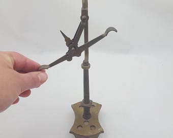 Brass Metal Weight Balance Scale or Vintage Antique Machinist Tool