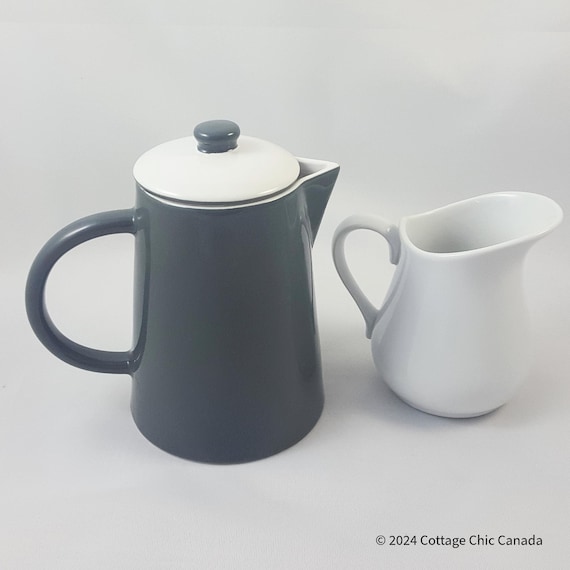 Alfred Sung Grey Coffee Pot – Modern Contemporary Teapot