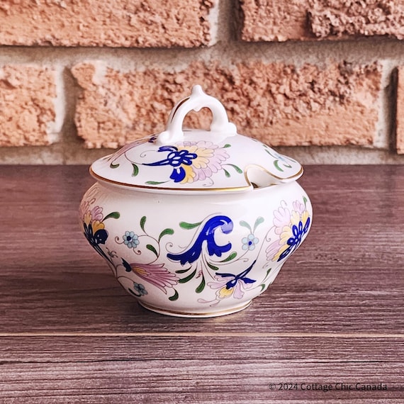 Coalport Pageant Lidded Sugar Bowl