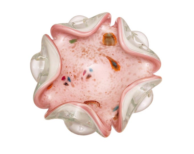 Dino Martens Murano Glass "Tutti Frutti" Bowl