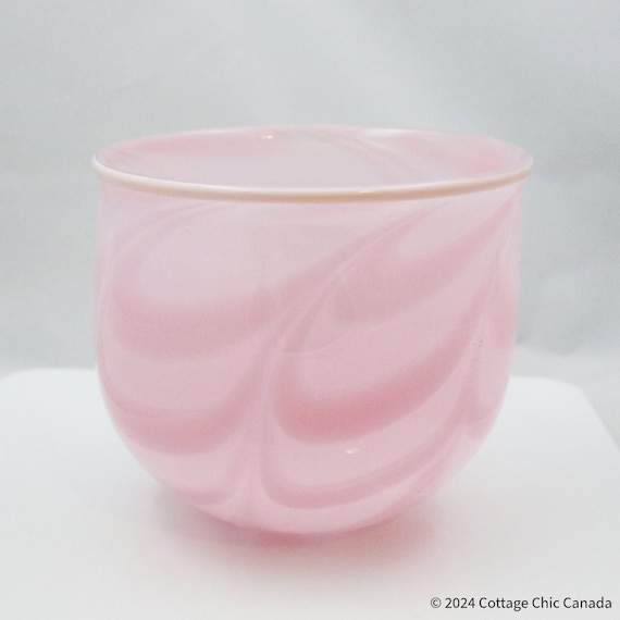 Anna Ehrner Kosta Boda Pink Glass Bowl