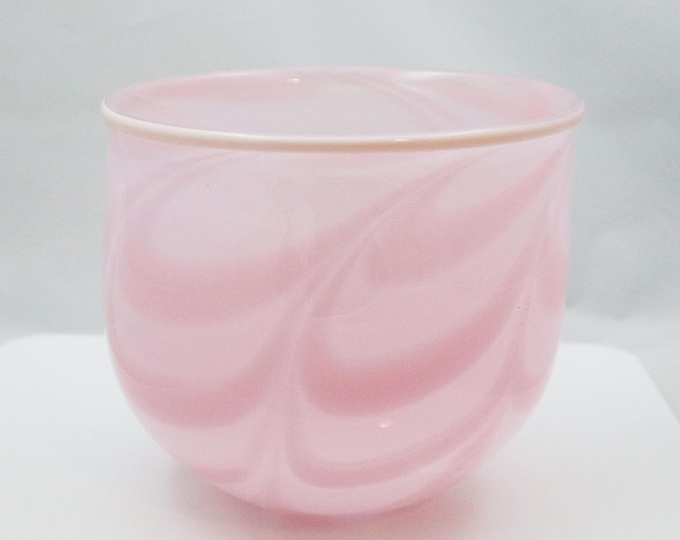 Anna Ehrner Kosta Boda Pink Glass Bowl