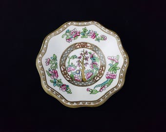 Coalport Indian Tree Tea Cup Saucer, English Fine Bone China