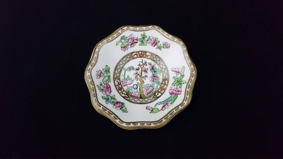 Coalport Indian Tree Tea Cup Saucer, English Fine Bone China