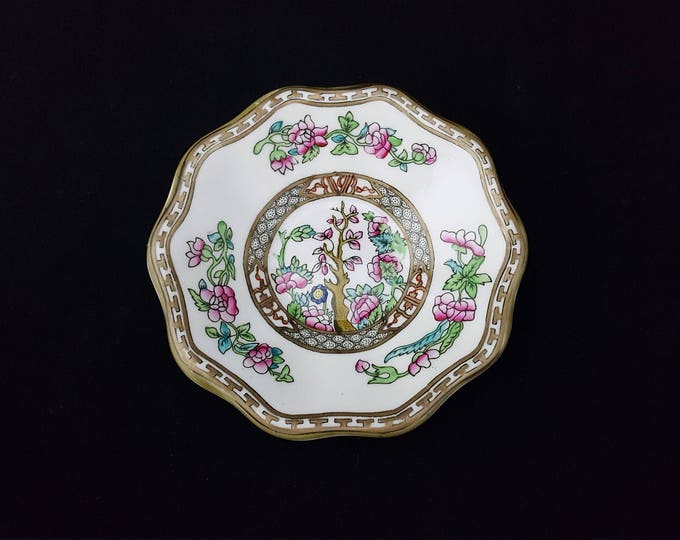 Coalport Indian Tree Tea Cup Saucer, English Fine Bone China