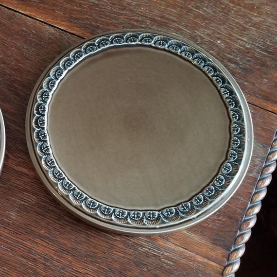 Rosenthal Art Deco Style Ceramic Trivet for Hot Plates and Dishes