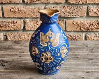 Vintage Studio Pottery Water Jug Pitcher from the German North Sea Coast