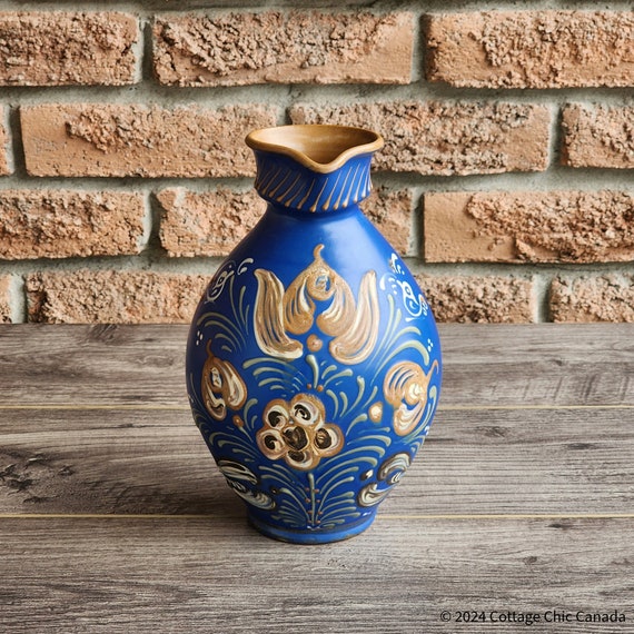 Vintage Studio Pottery Water Jug Pitcher from the German North Sea Coast