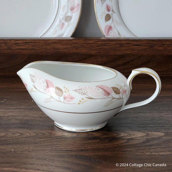 Noritake Rosanne Creamer - Mid Century Fine Bone China