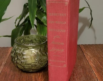 Webster's New World Dictionary of the American Language, 1966 College Edition with Red Cover