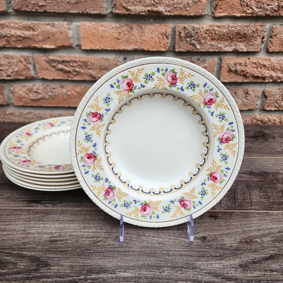 Vintage Crown Ducal Caprice Soup Bowls