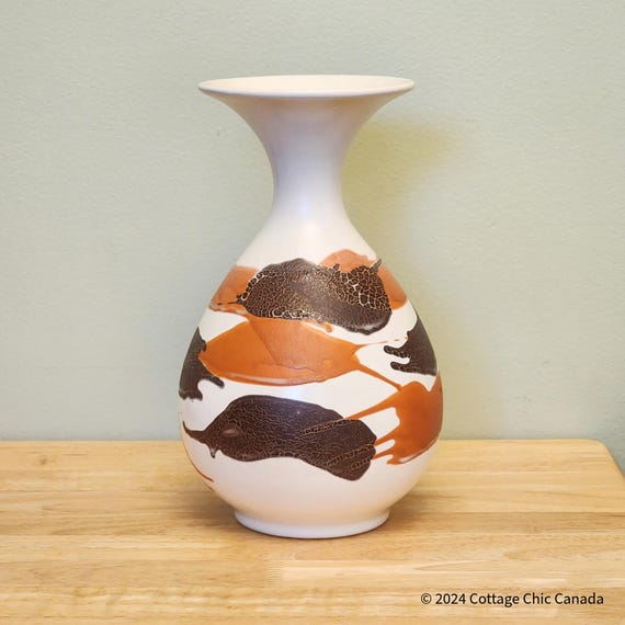 Royal Haeger Mid Century “Earth Wrap” Vase – Modernist Statement Piece USA