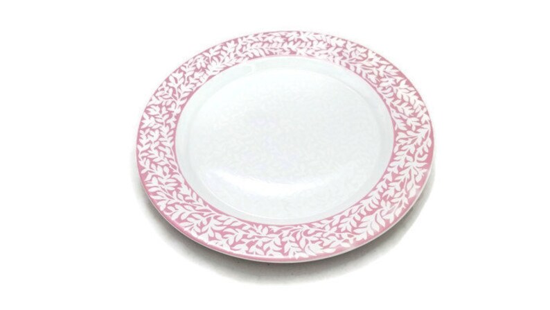 Trellis Rose by DANSK Dansk Trellis Rose Bread /&Butter Plates Dinnerware Set for 8 Vintage Dansk Plates Dansk Trellis Rose Dinner Plates