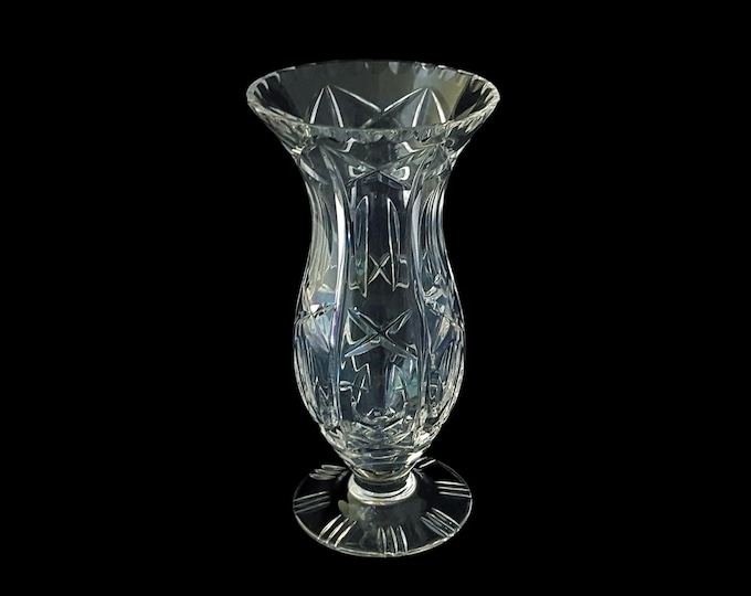 Mid Century Vintage Luxury Lead Crystal Vase