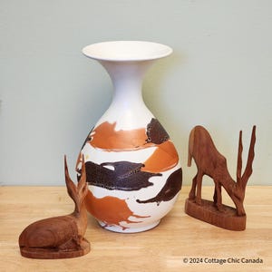 Royal Haeger Mid Century “Earth Wrap” Vase – Modernist Statement Piece