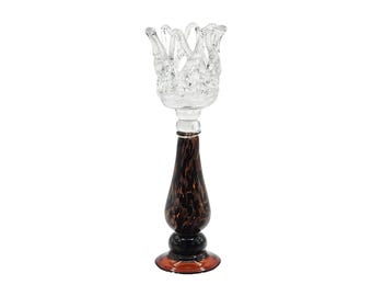 Lattice Art Glass Candleholder for Elegant Home Decor, Weddings, Parties and Gifts