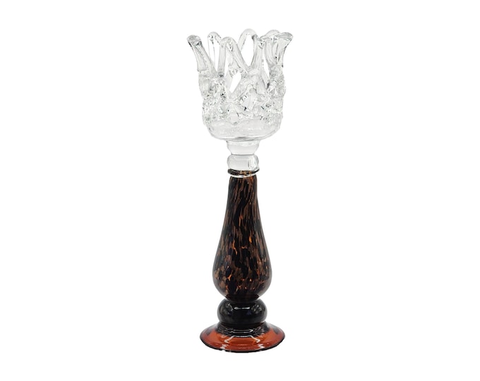 Lattice Art Glass Candleholder for Elegant Home Decor, Weddings, Parties and Gifts