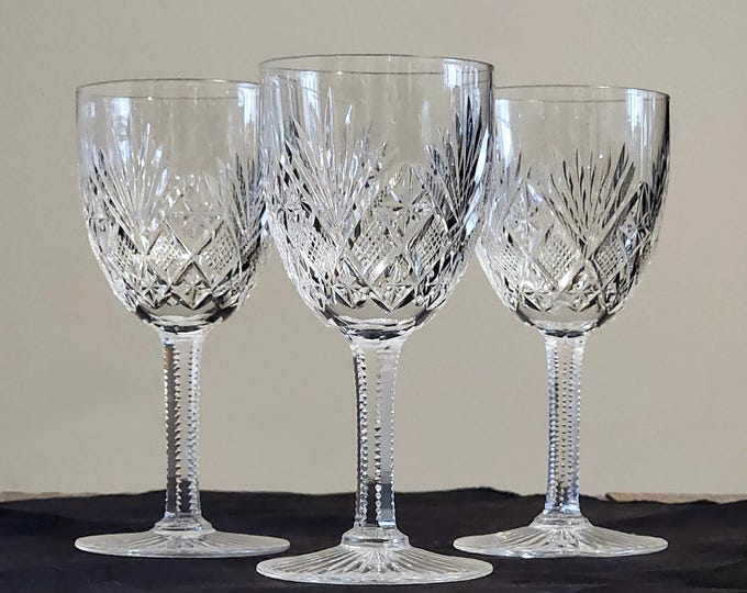 St. Louis Gavarni Clear Crystal Claret Wine Glass