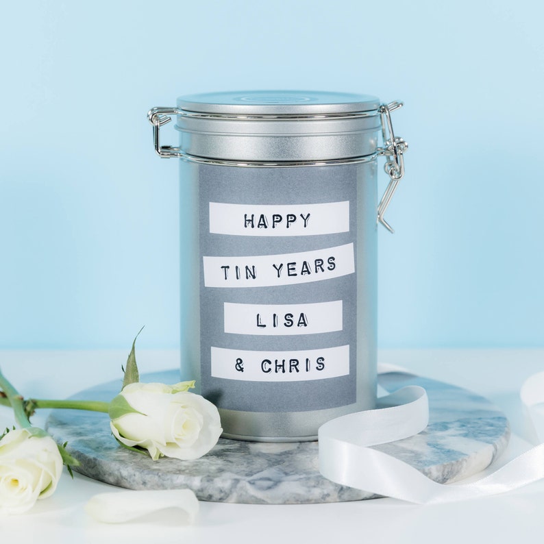 10 Year Tin Anniversary 10th Anniversary Tin Anniversary Etsy 10 Year Tin Anniversary 10th Anniversary Tin Anniversary Etsy