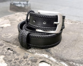 MACKINTOSH PHILOSOPHY - マッキントッシュフィロソフィー シルバーバックル 編み込み メッシュレザーベルトの通販 by S E  L E C T_S H O P_🕴👯‍♀️｜マッキントッシュフィロソフィーならラクマ 編み込みレザー 黒 ベルト シルバーバックル