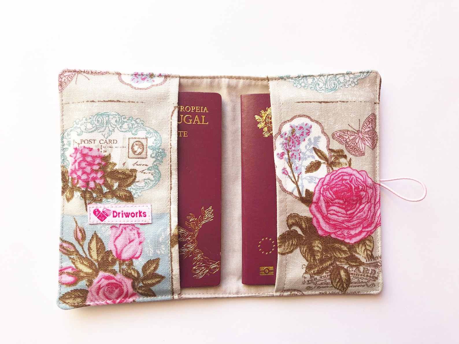 Floral Passport Cover Floral Passport Wallet Travel Etsy