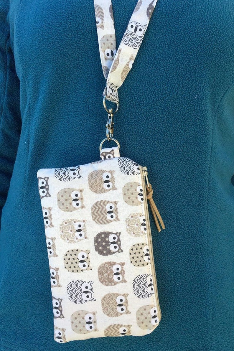 Cell Phone Pouch Lanyard Zipper Pouch Travel Wallet Gift for Etsy