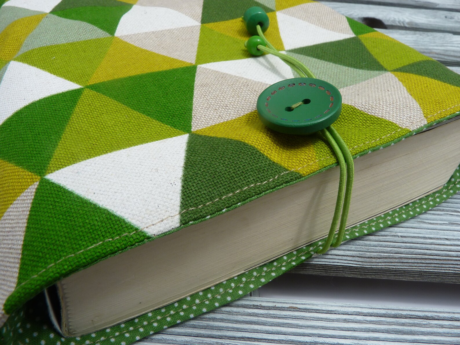 Book Sleeve geometric fabric Fabric Book Sleeve Book Lover Etsy