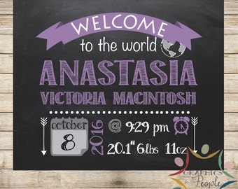 Welcome Baby Sign