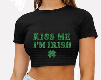 Kiss Me I'm Irish Baby Tee