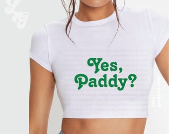 St Patricks Day Crop Top