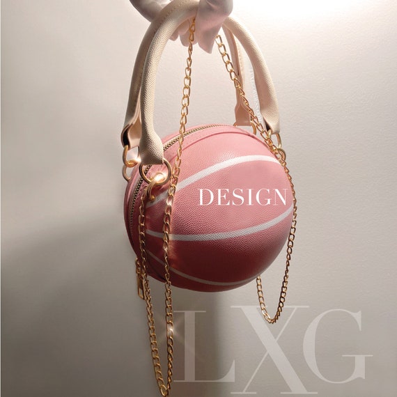 crystal basketball purse