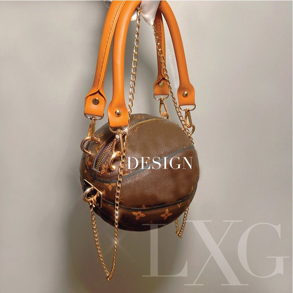 crystal basketball purse
