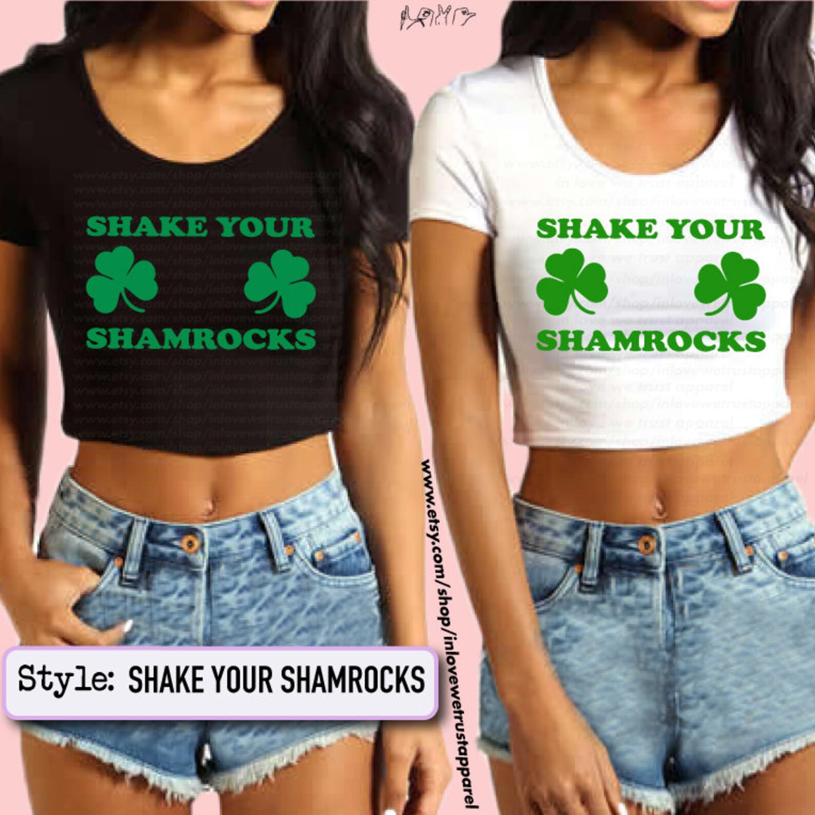 st patricks day crop top amazon