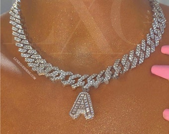 Cuban Link Chain Choker | Etsy Australia