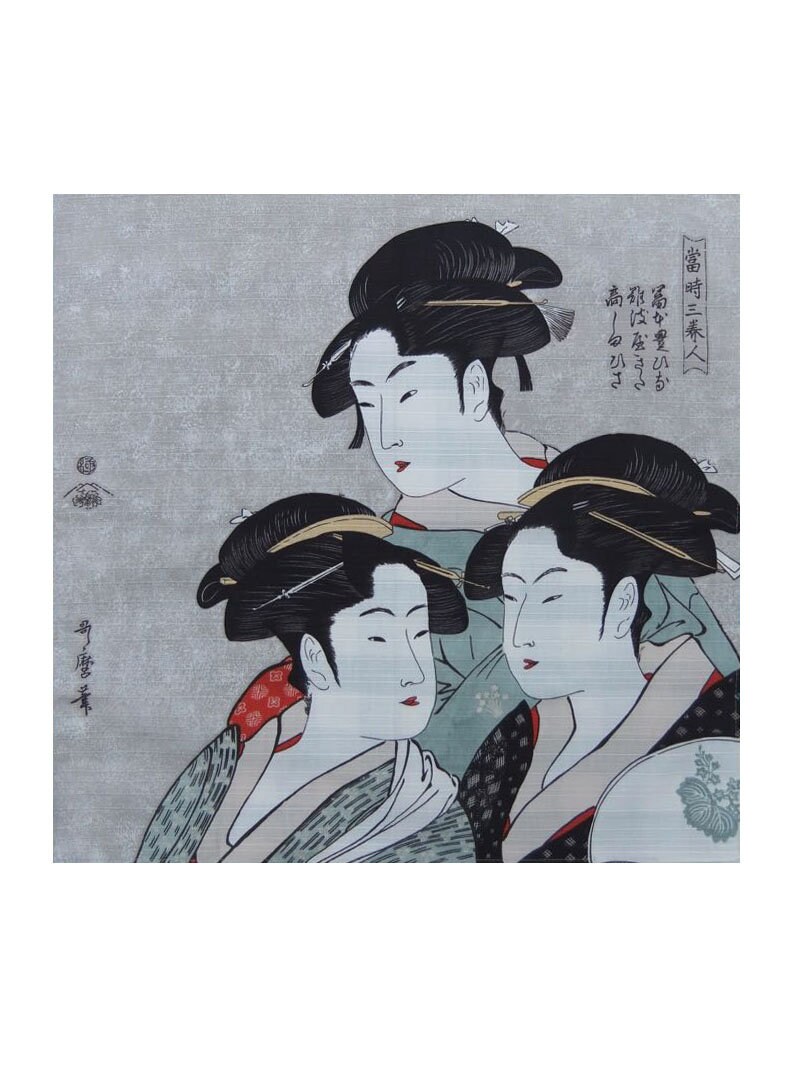 Furoshiki: Three Beauties
