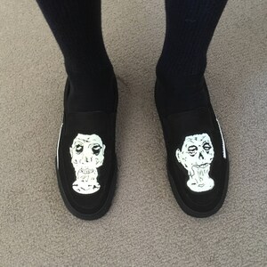 VANS - The Walking Dead - Michonne Slip-Ons - [GLOW in the DARK]