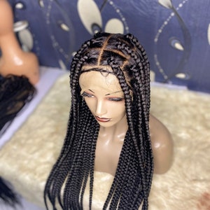 Jumbo  Knotless Braids Full Lace Wig