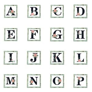 alphabet cross stitch pattern Full Alphabet Cross Stitch Pattern Floral alphabet cross stitch pattern