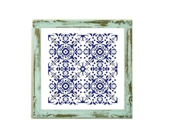 Mandala Cross Stitch Pattern Modern Cross Stitch cross stitch design flower cross stitch mandala embroidery yoga cross stitch 20-025